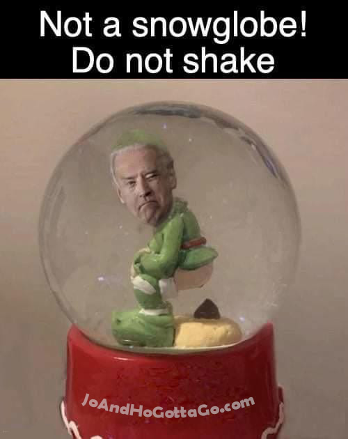 Biden Poop Globe